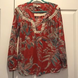 Pretty patterned blouse